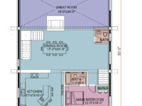 Cascade Handcrafted Log Homes - Snowqualmie Pass - 1st Floor Plan