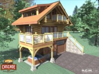 Cascade Handcrafted Log Homes - 470 Bachelor