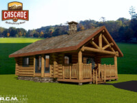 Cascade Handcrafted Log Homes - 484 Beachcomber