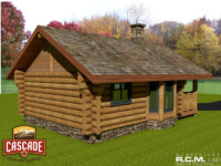 Cascade Handcrafted Log Homes - 484 Beachcomber