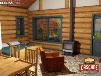 Cascade Handcrafted Log Homes - 484 Beachcomber