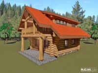 Cascade Handcrafted Log Homes - 833 The Riverside
