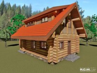 Cascade Handcrafted Log Homes - 833 The Riverside