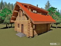 Cascade Handcrafted Log Homes - 833 The Riverside