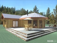 Cascade Handcrafted Log Homes - 876 Rancher