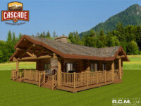 Cascade Handcrafted Log Homes - 930 Outback