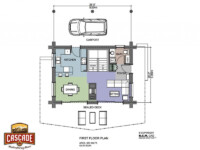 Cascade Handcrafted Log Homes - 980 Log Chalet