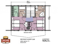 Cascade Handcrafted Log Homes - 980 Log Chalet