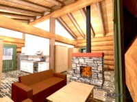 Cascade Handcrafted Log Homes - 702 Tyrol Cabin