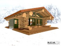 Cascade Handcrafted Log Homes - 702 Tyrol Cabin
