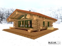 Cascade Handcrafted Log Homes - 702 Tyrol Cabin