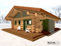 Cascade Handcrafted Log Homes - 702 Tyrol Cabin