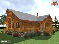 Cascade Handcrafted Log Homes - 1612 Tonasket