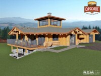 Cascade Handcrafted Log Homes - 1620 Log Nest