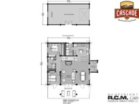 Cascade Handcrafted Log Homes - 1620 Log Nest