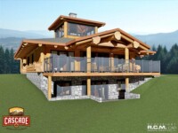 Cascade Handcrafted Log Homes - 1620 Log Nest