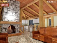 Cascade Handcrafted Log Homes - 1620 Log Nest