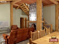 Cascade Handcrafted Log Homes - 1620 Log Nest