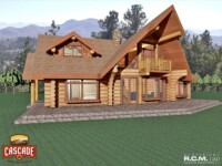 Cascade Handcrafted Log Homes - 1728 Hawk