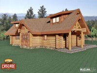 Cascade Handcrafted Log Homes - 1728 Hawk