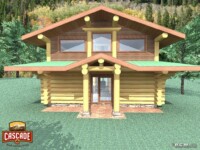 Cascade Handcrafted Log Homes - 1842 Queenstown