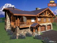 Cascade Handcrafted Log Homes - 1930 Medieval Castle