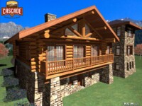 Cascade Handcrafted Log Homes - 1930 Medieval Castle