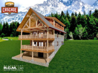 Cascade Handcrafted Log Homes - 1763 Sunshine Valley