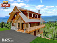 Cascade Handcrafted Log Homes - 1763 Sunshine Valley