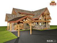 Cascade Handcrafted Log Homes - 2788 Waterdance