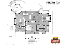 Cascade Handcrafted Log Homes - 2788 Waterdance