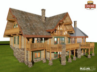 Cascade Handcrafted Log Homes - 2788 Waterdance