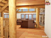 Cascade Handcrafted Log Homes - 2788 Waterdance