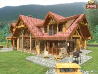 Cascade Handcrafted Log Homes - 3525 Aspen Glen
