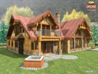 Cascade Handcrafted Log Homes - 3525 Aspen Glen