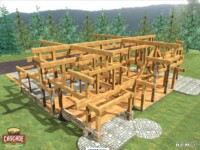 Cascade Handcrafted Log Homes - 3525 Aspen Glen