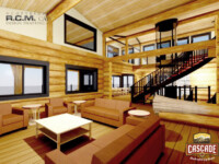 Cascade Handcrafted Log Homes - 4048 Mountain Range