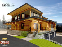 Cascade Handcrafted Log Homes - 4048 Mountain Range