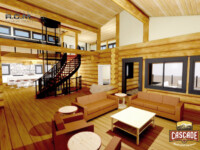Cascade Handcrafted Log Homes - 4048 Mountain Range