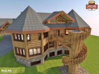 Cascade Handcrafted Log Homes - 15281 Hawkeye