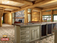 Cascade Handcrafted Log Homes - 5087 Cixi Banque