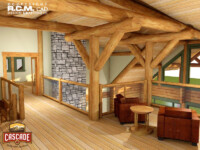 Cascade Handcrafted Log Homes - 5087 Cixi Banque