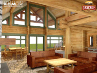 Cascade Handcrafted Log Homes - 5087 Cixi Banque