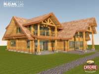 Cascade Handcrafted Log Homes - 5087 Cixi Banque
