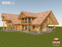Cascade Handcrafted Log Homes - 5087 Cixi Banque