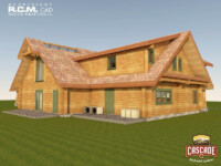 Cascade Handcrafted Log Homes - 5087 Cixi Banque