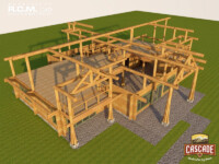 Cascade Handcrafted Log Homes - 5087 Cixi Banque