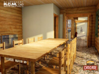 Cascade Handcrafted Log Homes - 5087 Cixi Banque