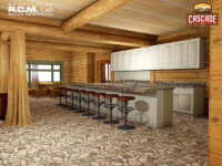 Cascade Handcrafted Log Homes - 5087 Cixi Banque