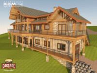 Cascade Handcrafted Log Homes - 5845 Big Stone Bay